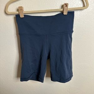 TNA Navy Biker Shorts